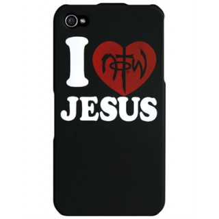 Kryt na iPhone - I love Jesus