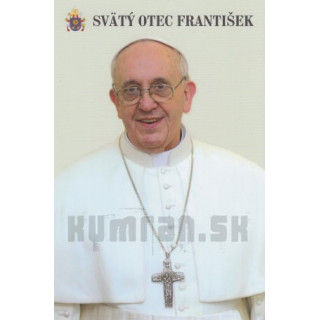 Portrét - Svätý Otec František, formát A4, motív 1