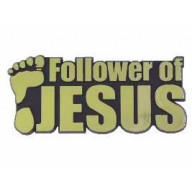 Follower Of Jesus - 3D autoemblém (AE13)