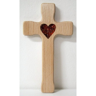 Kríž s jantárovým srdcom, tenší