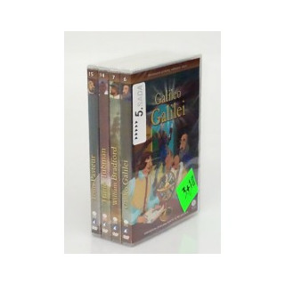 DVD - Sada: Animované príbehy velikánov dejín 5.