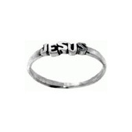 Jesus II - strieborný prsteň (PR15)