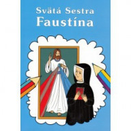 Maľovanka - Svätá Sestra Faustína / Lúč