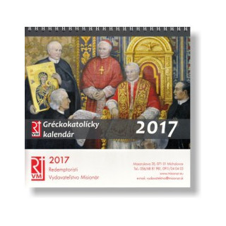 Kalendár Gréckokatolícky (stolový) 2017