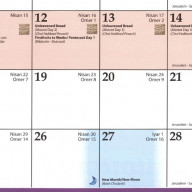 Mesiánsky kalendár - september 2017 - december 2018