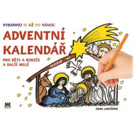 Adventní kalendář - vybarvuj si až do Vánoc