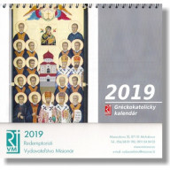 Gréckokatolícky kalendár 2019 (stolový)