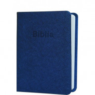 Biblia ekumenická bez DT kníh 2018 - modrá, vreckový formát