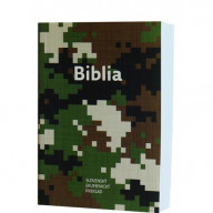 Biblia ekumenická bez DT kníh 2018 - armádny vzor, vreckový formát