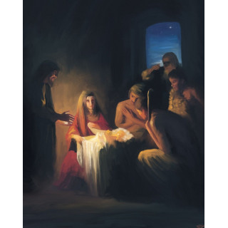 Vianočná pohľadnica - Pravé svetlo