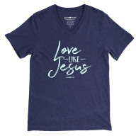 Dámske tričko - Milujte ako Ježiš (TD092)