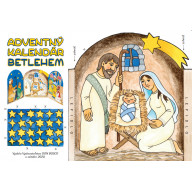 Adventný kalendár - betlehem
