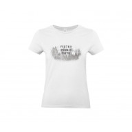 Dámske tričko - Všetko tvoríš nové / biele