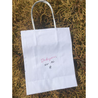 Darčeková taška - Nech ťa žehná Pán / ružová