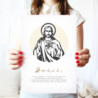 Ježiš (Vyznanie) - Art print