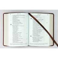 Biblia, ekumenický preklad, edícia Slovo, vrecková, hnedá, dvojfarebná 