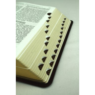 Biblia, ekumenický preklad, edícia Slovo, tmavohnedá, s indexmi