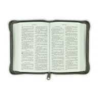 Biblia, Roháček, 2020, vrecková, sivá, so zipsom