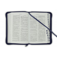 Biblia, Roháček, 2020, tmavomodrá, so zipsom, s indexmi