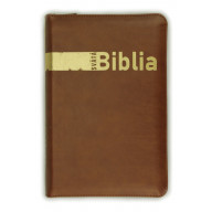 Biblia, Roháček, 2020, hnedá, so zipsom, s indexmi