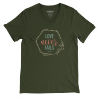 Dámske tričko - Láska nikdy nezlyhá (TD095)