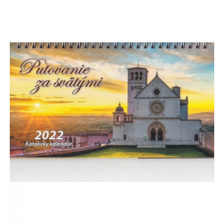 Katolícky kalendár 2022 (stolový) Putujeme za svätými