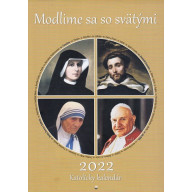 Katolícky kalendár 2022 (nástenný) Modlime sa so svätými