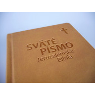 Sväté písmo – Jeruzalemská Biblia (stredný formát) – hnedá obálka