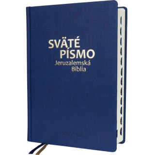 Sväté písmo – Jeruzalemská Biblia (veľký formát) – modrá