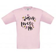 Detské tričko -  Ježiš ma miluje