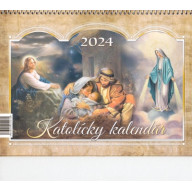 Katolícky kalendár 2024 (stolový) / VIA