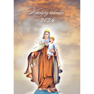 Katolícky kalendár 2024 (nástenný) – so svätými / ZAEX