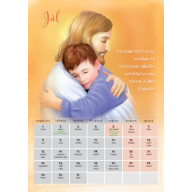 Kalendár pre deti s modlitbami 2024 (nástenný) / ZAEX