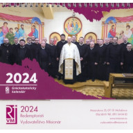 Gréckokatolícky kalendár 2024 (stolový) / Misionár