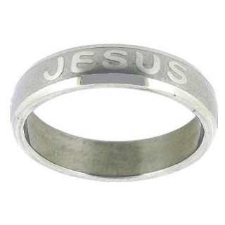 Jesus II - prsteň z chirurgickej ocele (PR36)