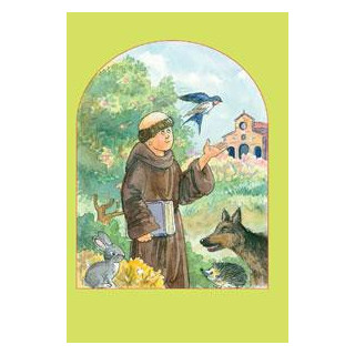 Svatý František z Assisi - Omalovánky s vyprávěním
