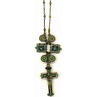 Antický kríž - bronzový náhrdelník (NH72)