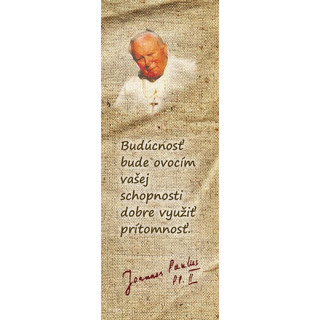 Textilná záložka Ján Pavol II, Budúcnosť