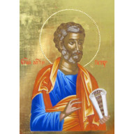 Ikona - Svätý Peter (ručne písaná)