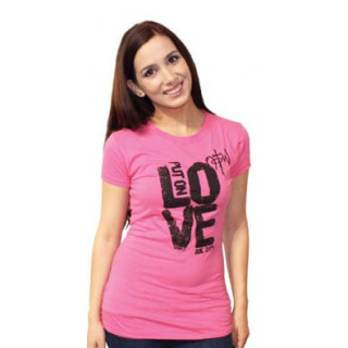 Dámske tričko - Obleč si lásku (TD036)
